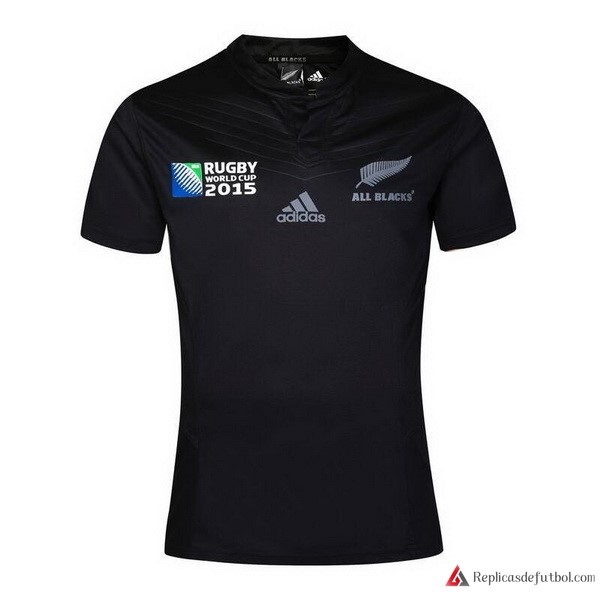 Camiseta All Blacks Champions 2015 Negro Rugby
